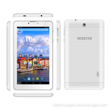 7-inch 3G Tablet PC, MTK8312 Dual-core CPU, 1.2GHz, 1GB+8GB, 1024*600 Resolution
